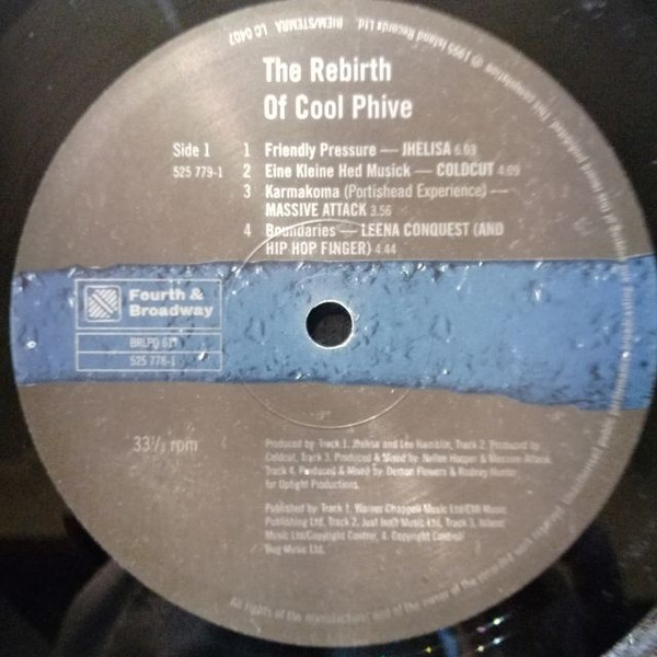 Various - The Rebirth Of Cool Phive | 4th & Broadway (BRLPD 617) - 3