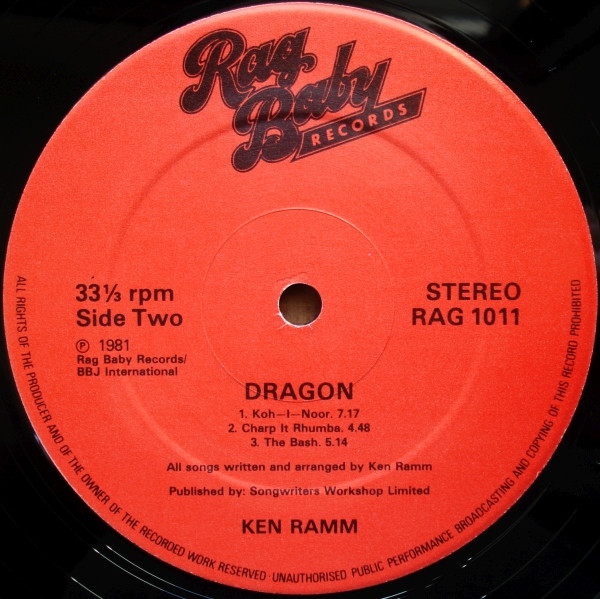Ken Ramm - Dragon | Rag Baby Records (RAG 1011) - 4