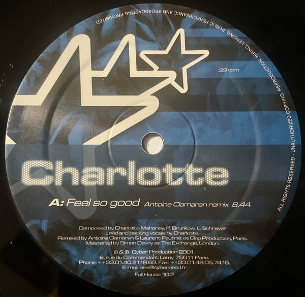 Charlotte Mahoney - Feel So Good | Full House (FH 010-2) - 3