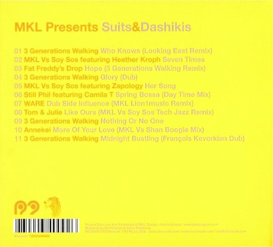 MKL - Suits & Dashikis | R2 Records (R2CD009) - 2 MKL - Suits & Dashikis | R2 Records (R2CD009) - 2