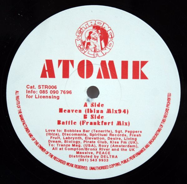 Atomik - Heaven / Battle | Strong Island (STR006) - main