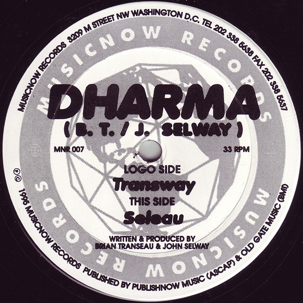 Dharma - Transway / Seleau | Musicnow Records (MNR 007)