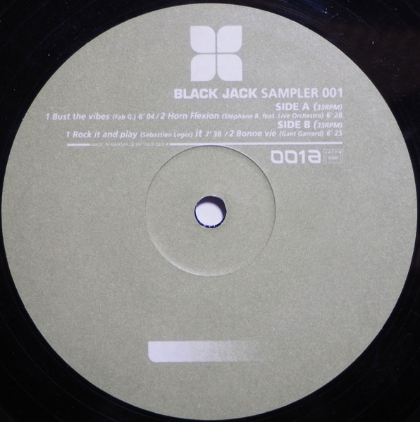 Various - Black Jack Sampler 001 | Black Jack (BLACKJACK SAMP 001)