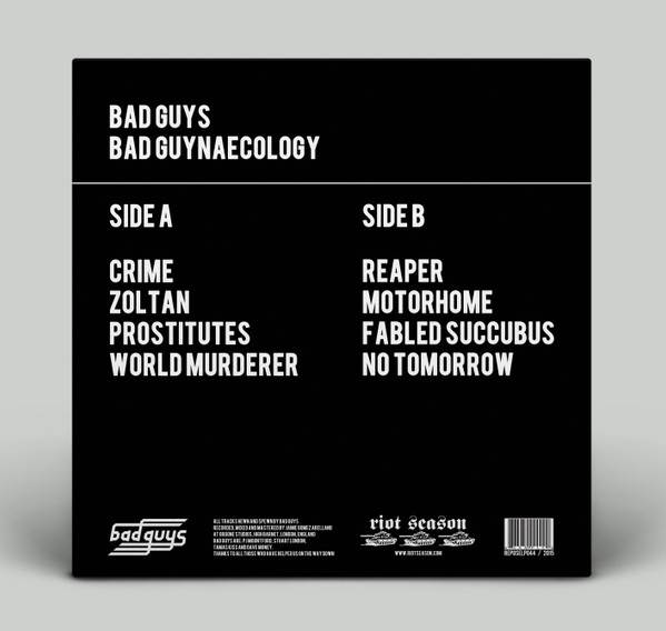 Bad Guys - Bad Guynaecology | Riot Season (REPOSELP044)