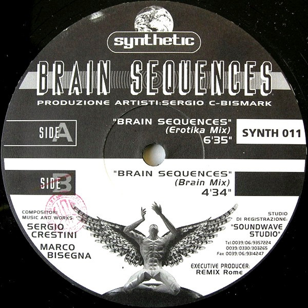 Sergio C. & Bismark - Brain Sequences | Synthetic (SYNTH 011) - 3