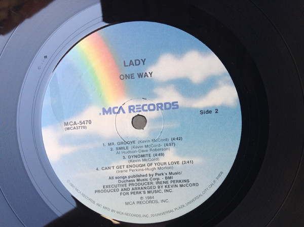 One Way - Lady | MCA Records (MCA-5470) - 3