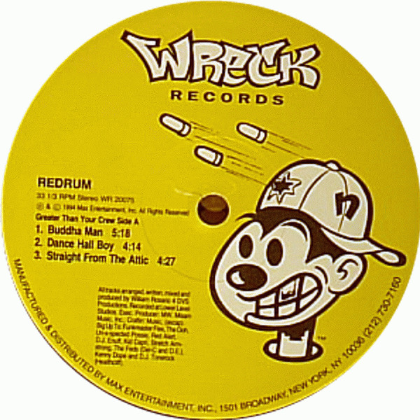 Redrum - EP | Wreck Records (WR 20075)