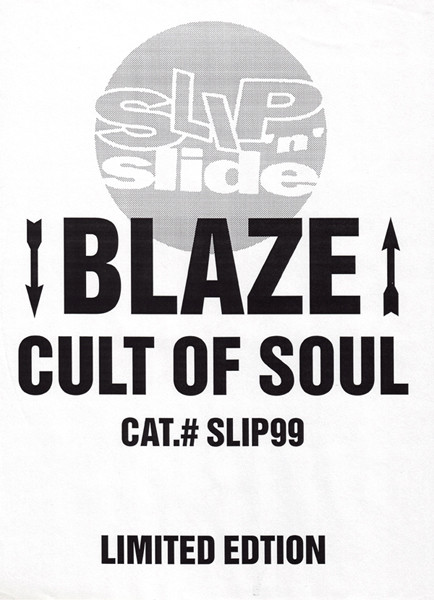 Blaze - Cult Of Soul | Slip 'n' Slide (SLIP 99)