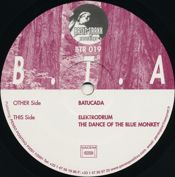 B.T.A - Batucada | Basic Traxx Recordings (BTR 019) - 2