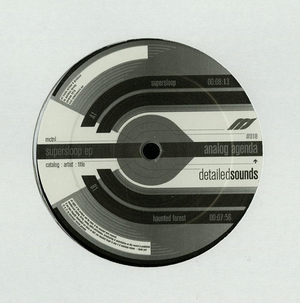 Analog Agenda - SUPERSLOOP EP | Microtonal Records (MICRO018)