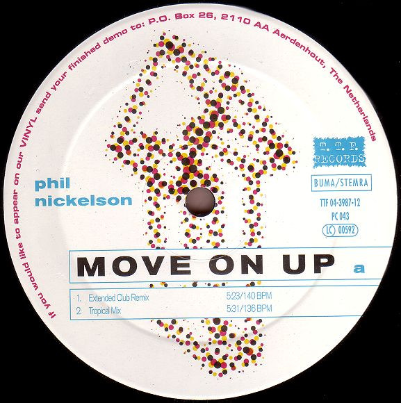 Phil Nickelson - Move On Up | T.T.F. Records (TTF 04-3987-12) - main