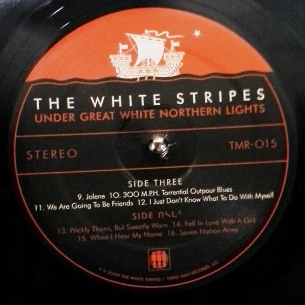 The White Stripes - Under Great White Northern Lights | Third Man Records (TMR-015) - 2