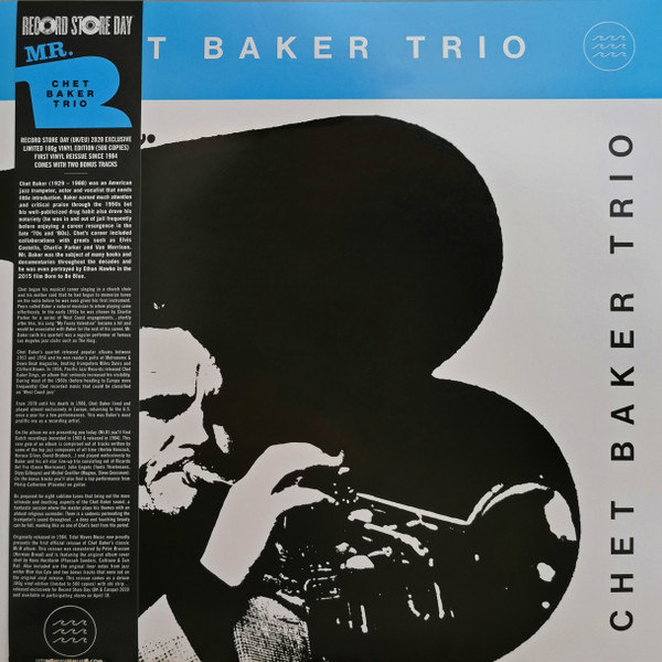 Chet Baker Trio - Mr. B | Tidal Waves Music (TWM56)