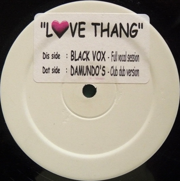 Black Vox - Love Thang | Colt 45 Records (12 INCH 06)