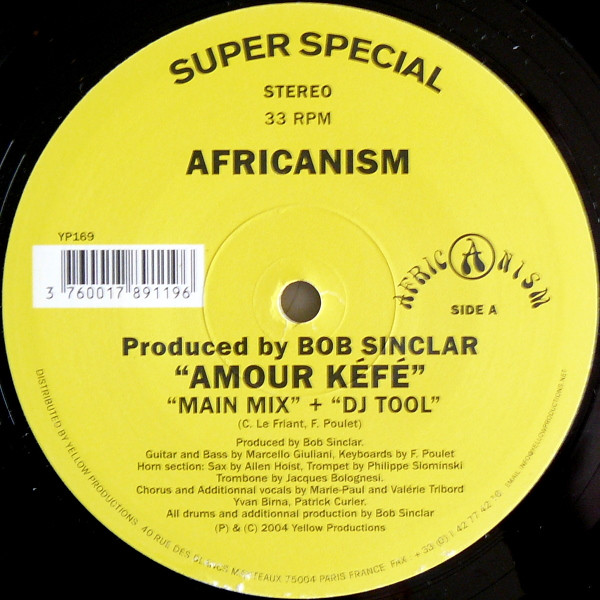 Africanism - Amour Kéfé | Yellow Productions (YP169) - 2