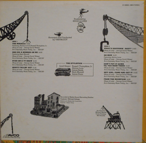 The Stylistics - Heavy | Avco (AV-69004-698) - 2 The Stylistics - Heavy | Avco (AV-69004-698) - 2