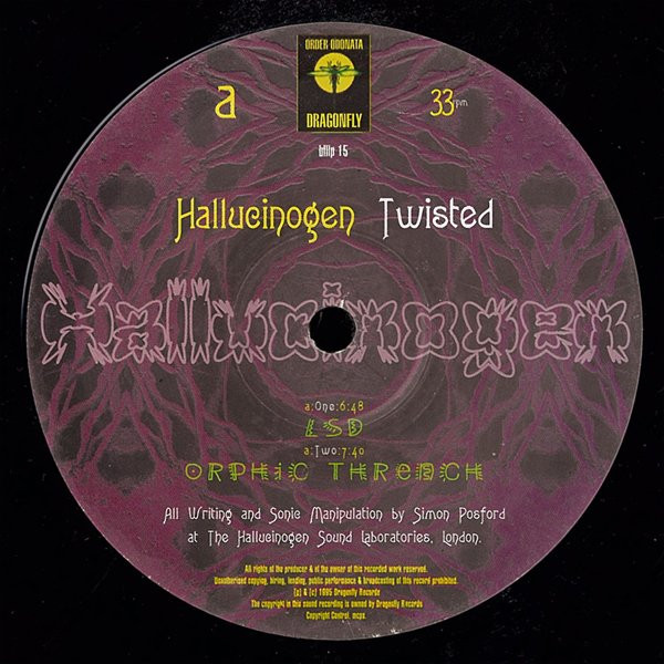 Hallucinogen - Twisted | Dragonfly Records (BFLLP 15) - 3