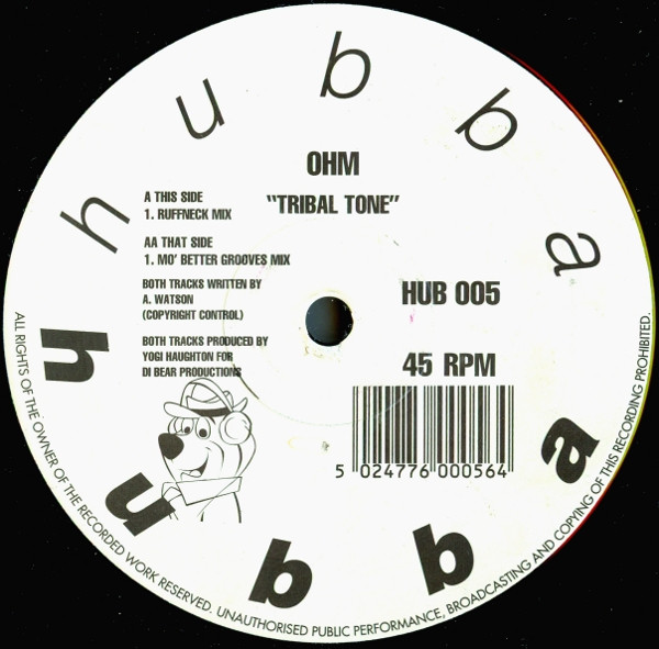 Ohm - Tribal Tone | Hubba Hubba (HUB 005) - main