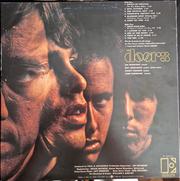 The Doors - The Doors | Elektra (W 42012) - 2