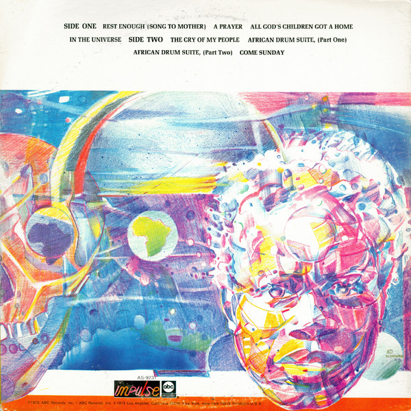 Archie Shepp - The Cry Of My People | Impulse! (AS-9231) - 4