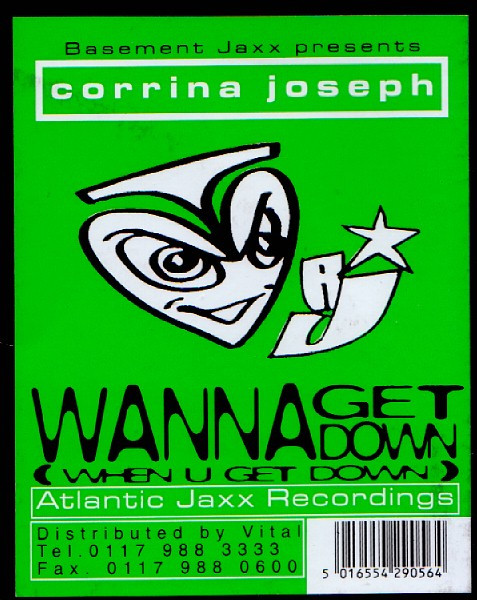 Corrina Joseph - Wanna Get Down (When U Get Down) | Atlantic Jaxx (JAXX 005) - 4