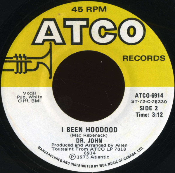 Dr. John - Right Place Wrong Time | ATCO Records (ATCO-6914) - 2