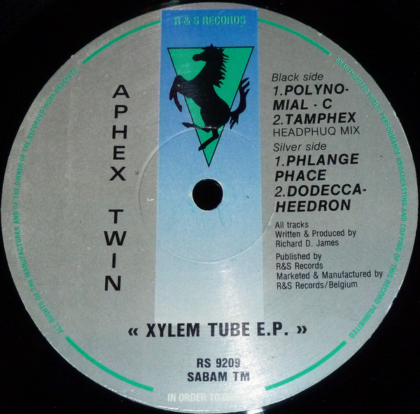 Aphex Twin - Xylem Tube E.P. | R & S Records (RS 9209) - 3