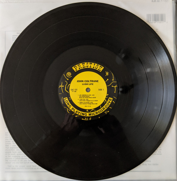 John Coltrane - Lush Life | Original Jazz Classics (OJC-131)