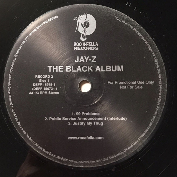Jay-Z - The Black Album | Roc-A-Fella Records (DEFF-15974-1) - 4