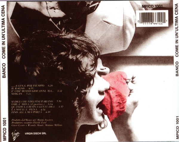 Banco Del Mutuo Soccorso - Come In Un'Ultima Cena | Virgin (MPICD 1001) - 3