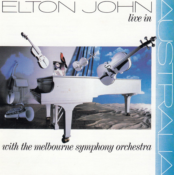 Elton John - Live In Australia (With The Melbourne Symphony Orchestra) | MCA Records (CMCAD 8022) - main
