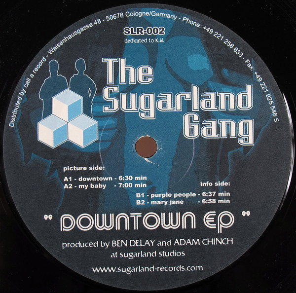 The Sugarland Gang - Downtown EP | Sugarland Records (SLR-002) - 3 The Sugarland Gang - Downtown EP | Sugarland Records (SLR-002) - 3