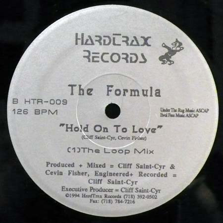 The Formula - Hold On To Love | Hardtrax Records (HTR-009) - 2
