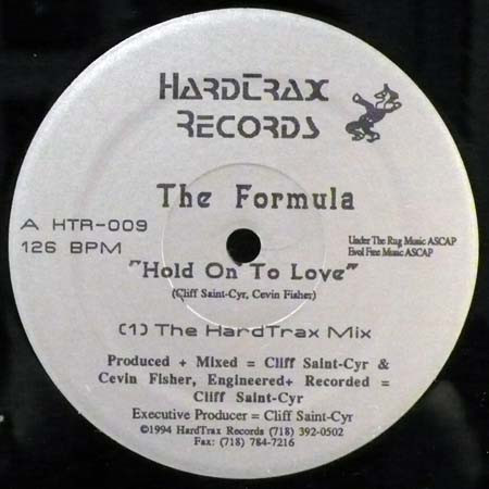 The Formula - Hold On To Love | Hardtrax Records (HTR-009) - main