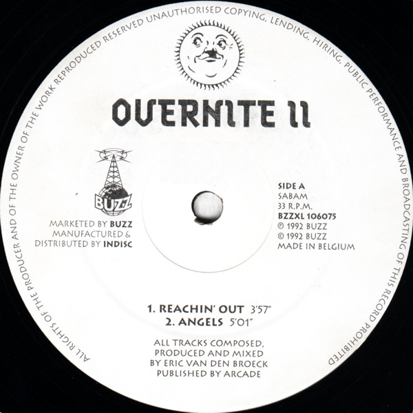 Overnite - Reachin' Out | Buzz (BZZXL 106075) - 4