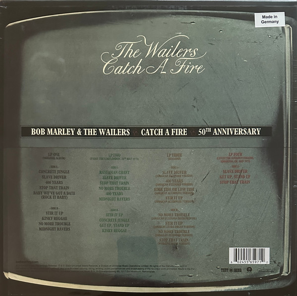 Bob Marley & The Wailers - Catch A Fire | Island Records (5565971) - 2 Bob Marley & The Wailers - Catch A Fire | Island Records (5565971) - 2