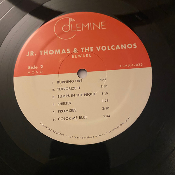 Jr. Thomas & The Volcanos - Beware | Colemine Records (CLMN-12035) - 4