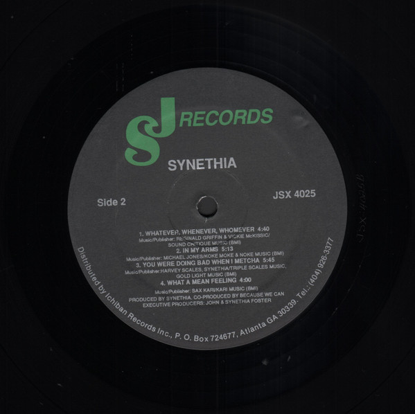 Synethia - Synethia | J.S. Records (JSX 4025) - 4