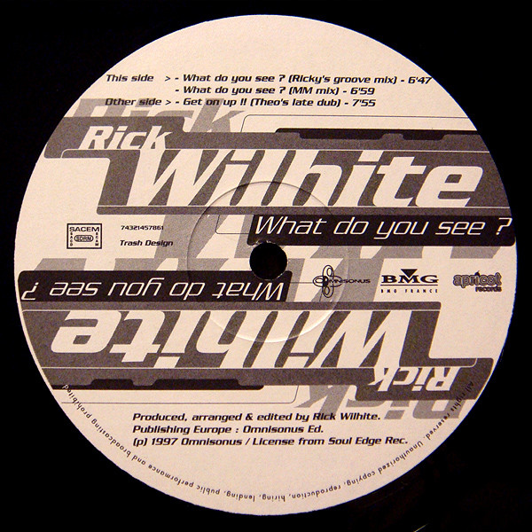 Rick Wilhite - What Do You See? | Apricot Records (74321457861) Rick Wilhite - What Do You See? | Apricot Records (74321457861)
