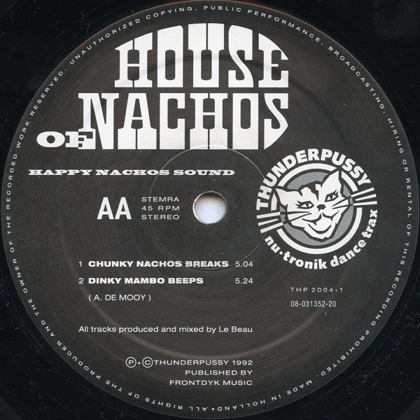 House Of Nachos - Happy Nachos Sound | Thunderpussy (THP 2004-1) - 4