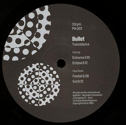 Bullet - Trancedance | Plink Plonk (Plk 002)
