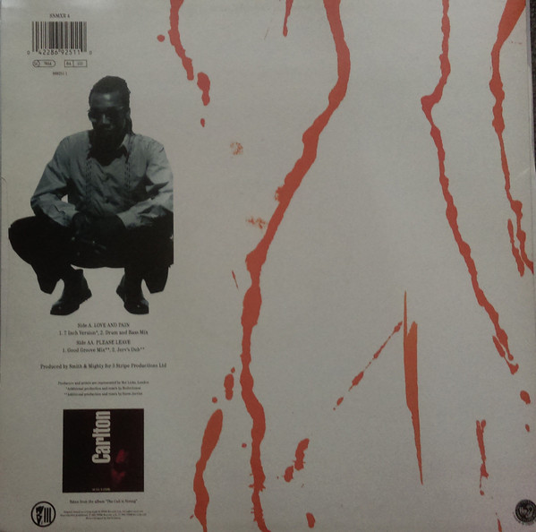 Carlton - Love And Pain - The Steve Jervier Remixes | Three Stripe Records (SNMXR 4)