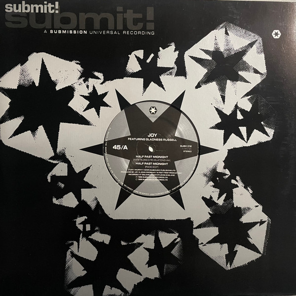 Joy Featuring Gladness Russell - Half Past Midnight | Submission (SUBX 012) - main