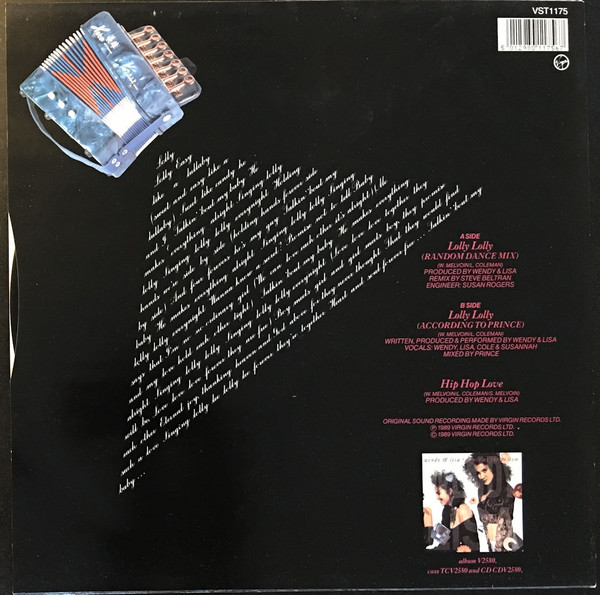 Wendy & Lisa - Lolly Lolly | Virgin (VST1175)