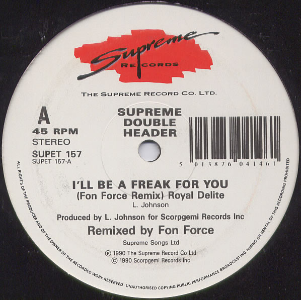 Royal Delite / First Choice - Supreme Double Header | Supreme Records (SUPET 157) - main