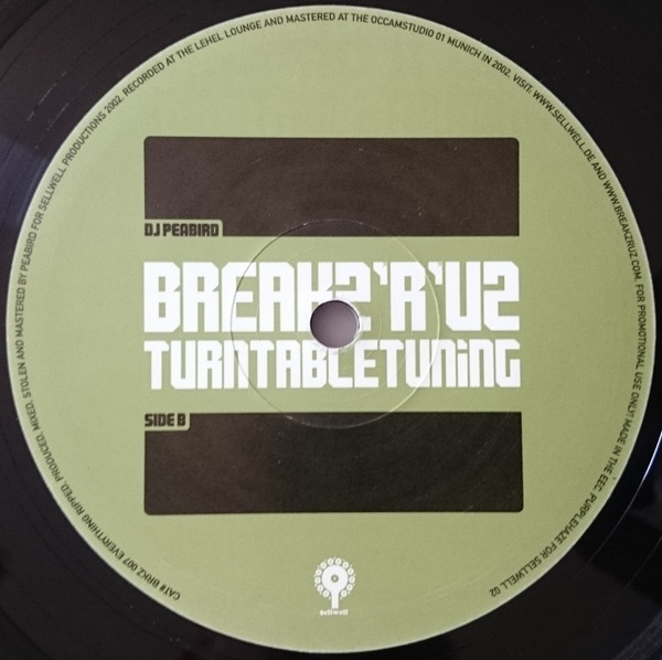 Peabird - BREAKZ'R'UZ  TURNTABLE TUNING | Breakz R Uz (BRKZ 007) - 4