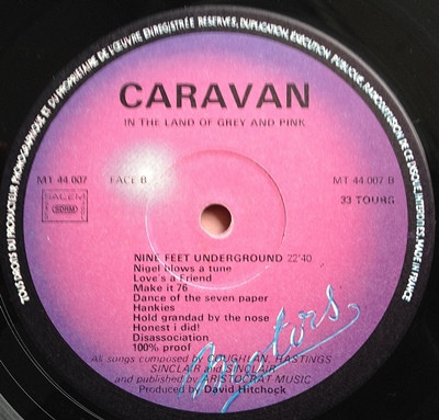 Caravan - In The Land Of Grey And Pink | Les Disques Motors (MT 44007) - 4