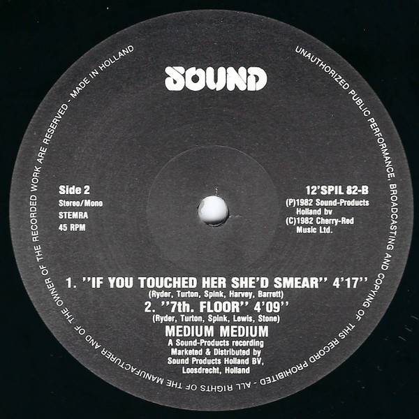 Medium Medium - Splendid Isolation | Sound (12 SPIL 82) - 4 Medium Medium - Splendid Isolation | Sound (12 SPIL 82) - 4