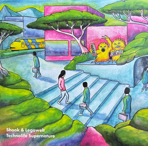 Shook & Legowelt - Technolife Supernature | Nightwind Records (NW052LP) Shook & Legowelt - Technolife Supernature | Nightwind Records (NW052LP)