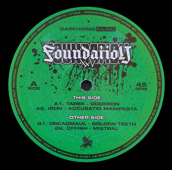 Various - Foundation | Black Edition | Darkhorse Music (DKH001V) - 4